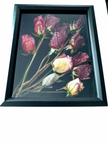 Personalized Wedding Bridal Resin Flowers Shadow Box.Preserving Bridal Flowers Bouquet. Sweet memories of your wedding, anniversary,funeral.