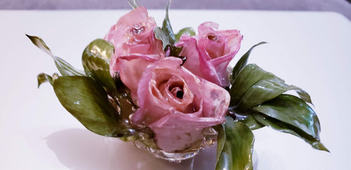 Preserving Wedding Flowers in Resin Paperweight Keepsake Bridal romantic memories of your wedding, anniversary,funeral. Preserved Flowers.