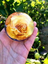 Bouquet Preservation, Flower Preservation, Resin Art, Wedding Keepsake, 2 1/4" Sphere, Memorial, Anniversary, Special Occasion, Paperweights