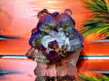 Preserved Pressed Wedding Flowers Petals in Resin Figurine Funeral Flowers Paperweight Keepsake. Bridal Bouquet. Memories