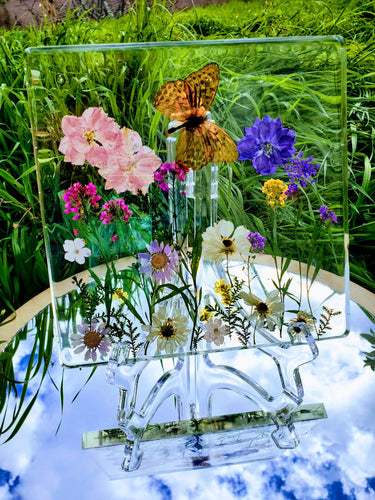 Wedding Pressed flower preservation, bouquet keepsake, flower keepsake, bouquet preservation, wedding square keepsake, flower preservation.