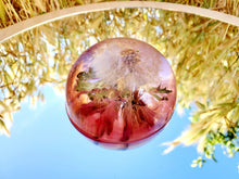 Resin Paperweight! A thoughtful gift for a loved one! A half of large sphere, orb, globe, ball keepsake.Make a wish!Home decor.