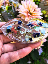 Custom Resin Sexy Lips Preserved Flowers Paperweight Keepsake. Tell him/her I Love You.