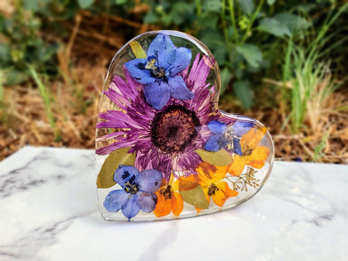 Custom Wedding Pressed flower preservation, Bridal flower Frame keepsake, bouquet preservation, wedding Heart keepsake, flower preservation.