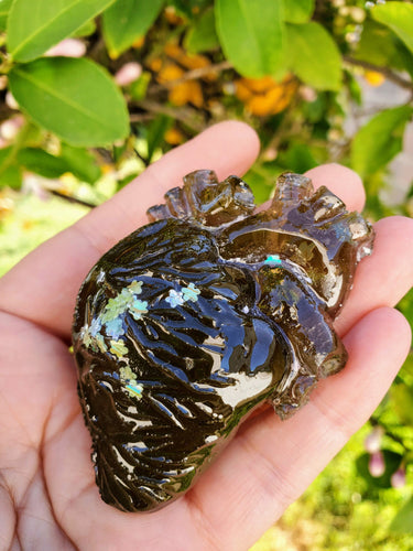 Pet Loss Grief. Memorial Resin Heart Paperweight Keepsake.Memorial Sympathy Gift with pet's ashes.Pet remembrance .Dog Cat ashes in resin.