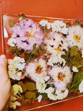 Custom Pressed Wedding Flowers Bouquet Resin Frame. Flowers Preservation. Preserved Wedding Funeral Flowers. Pressed Flowers Hanging Frame.