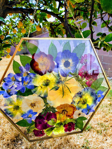 Custom Pressed Flowers Bouquet Preservation, Wedding Bridal DRIED Flowers, Funeral Pressed Flowers, Pressed Flower.Wall Hanging Glass Frame.