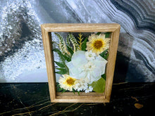 Pressed Flowers Bouquet Preservation, Bridal Wedding Bouquet, Funeral Pressed Flowers, Keepsake. Pressed flowers frame.